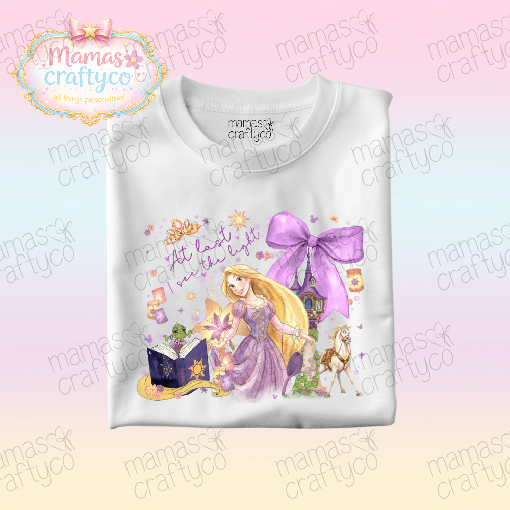 Personalised White Teeš¤ Rap Bow