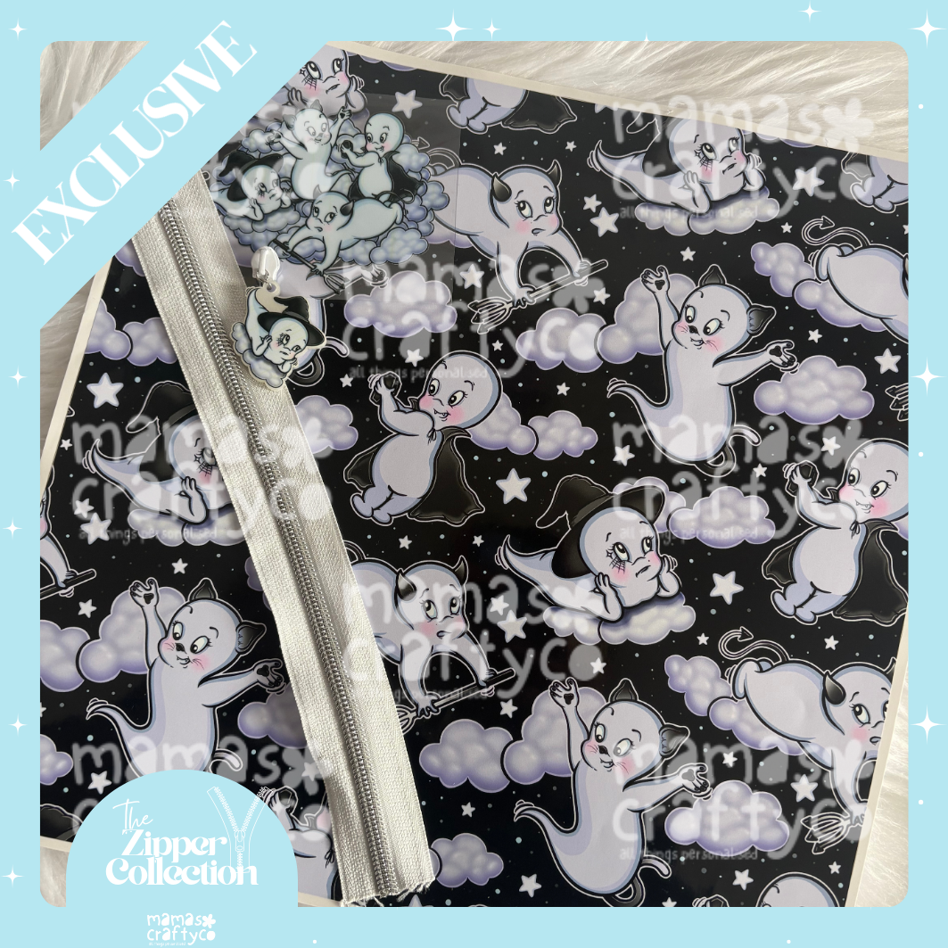 (Made-To-Order) Exclusive Snowglobe Zipper Tumbler