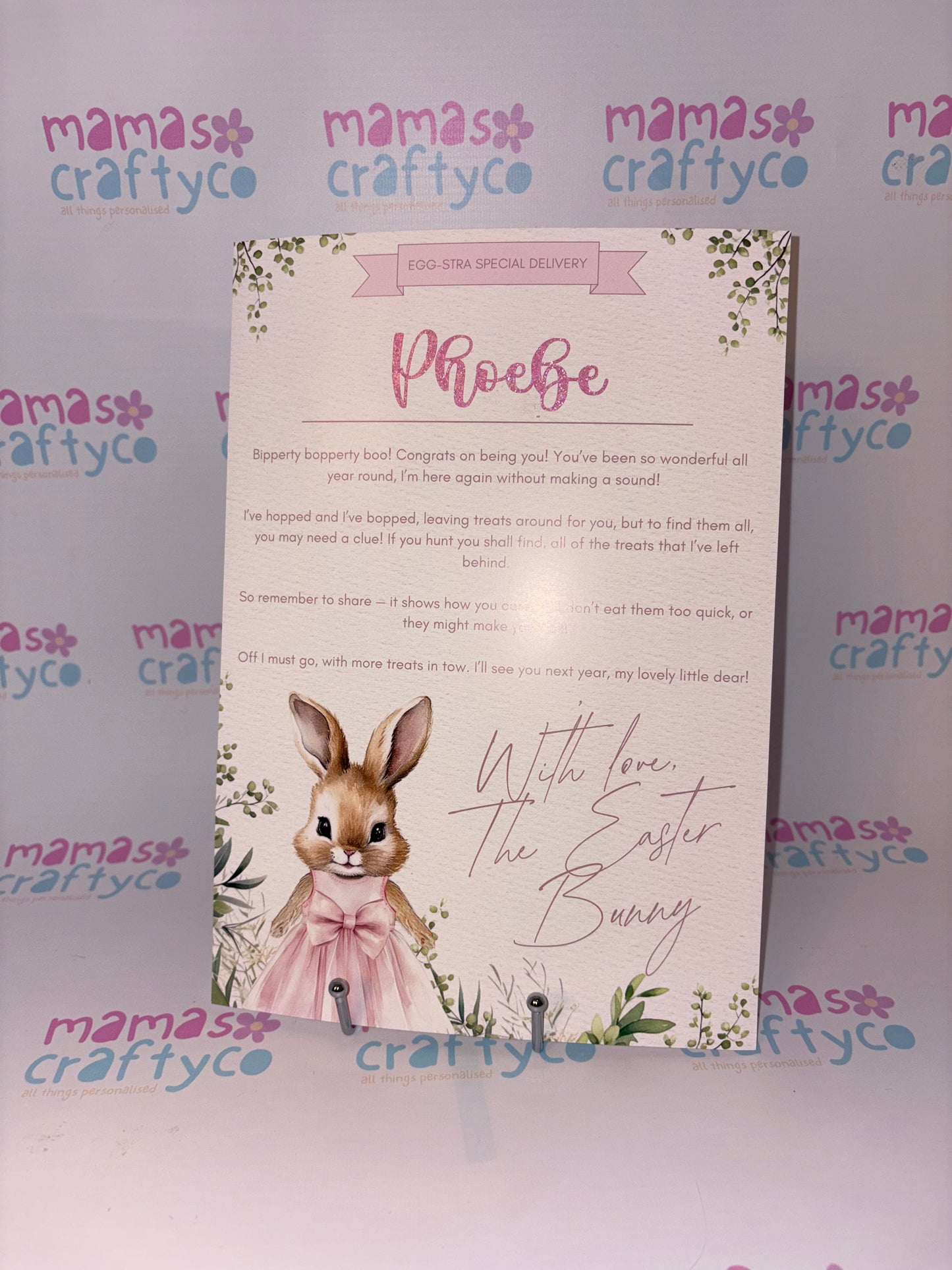 EGG-STRA Special Certificate Pink