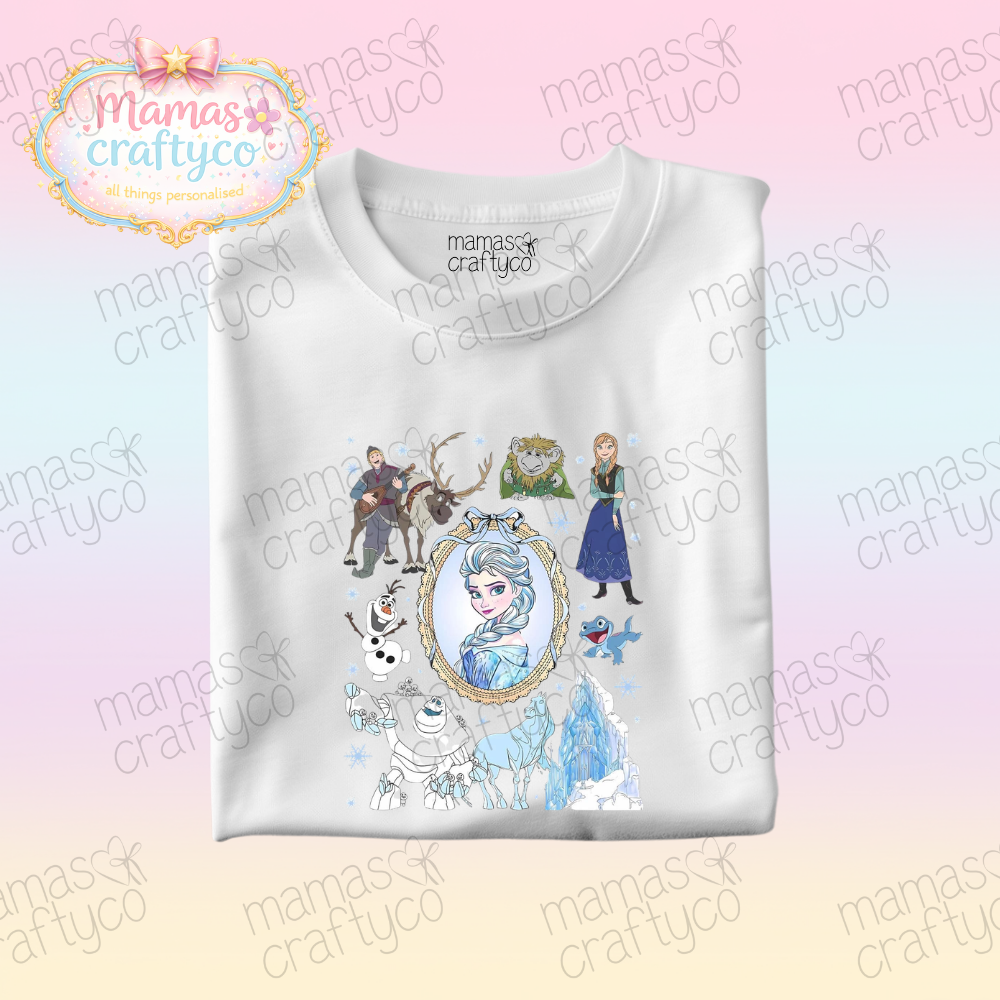 Personalised White Teeš¤ Ice Queen Mirror