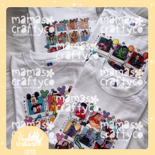 EXCLUSIVE - Personalised Polaroid Design 1-2yr upto 12-13yr