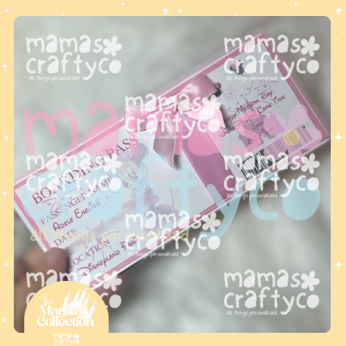 Deluxe Personalised Ticket