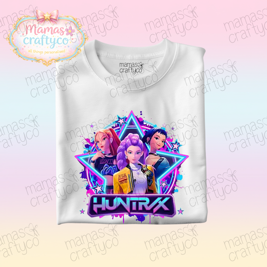 Personalised White Tee𑁤 KPOP