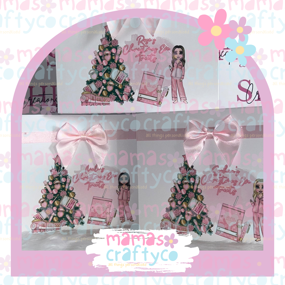 Magnetic Box Christmas Pink Makeup Dolly