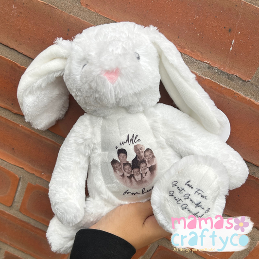 Cuddle From Heaven White Bunny