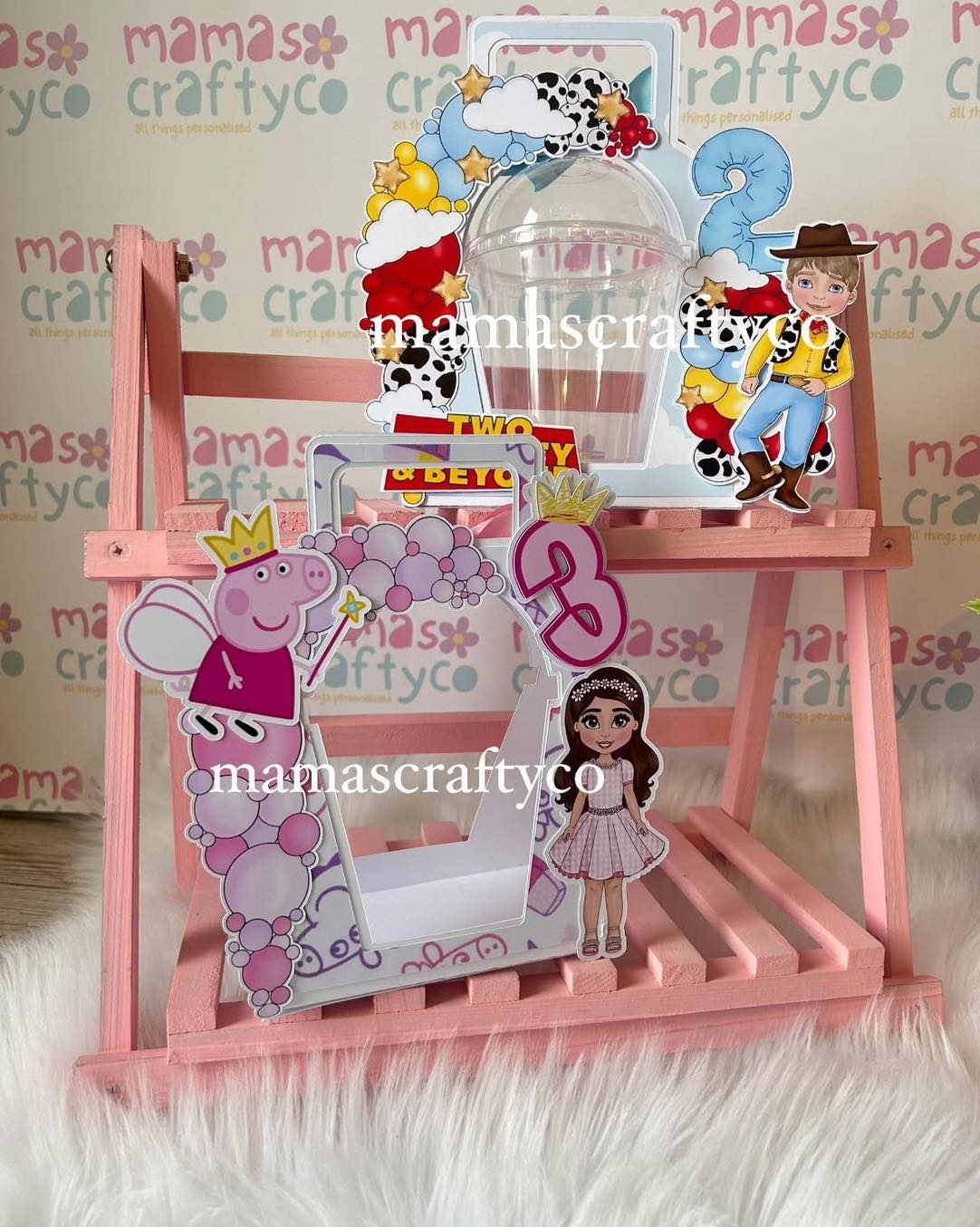 Personalised Dome Fillable Cup Holders