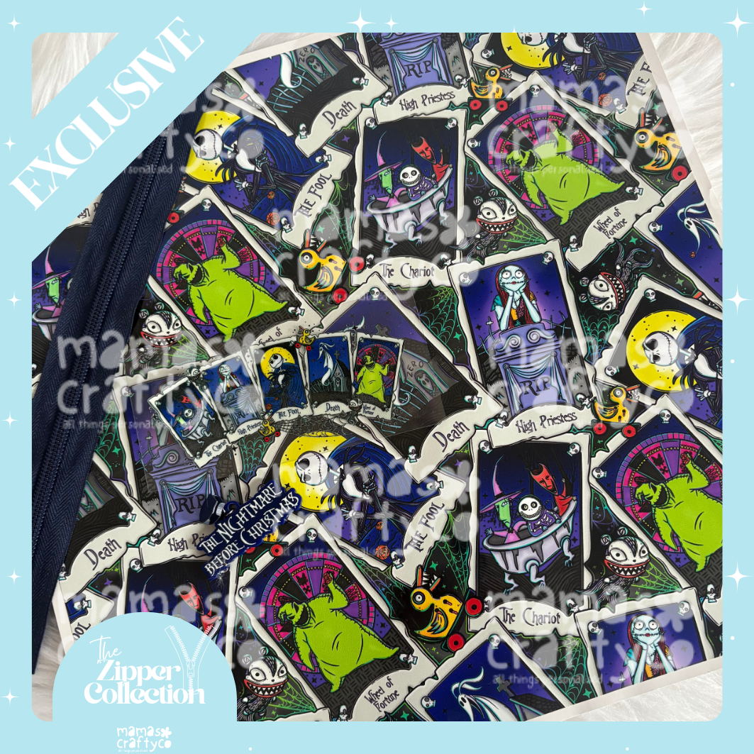 (Made-To-Order) Exclusive Snowglobe Zipper Tumbler