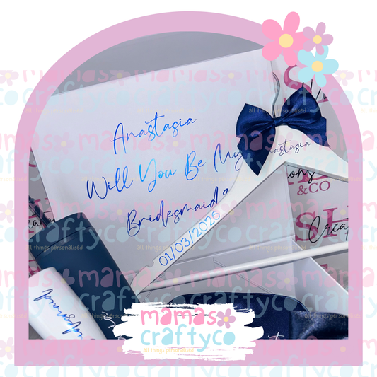 Personalised Will You Be My... Magnetic Box