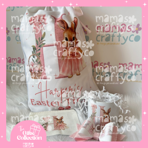 White Drawstring Stuff Bags