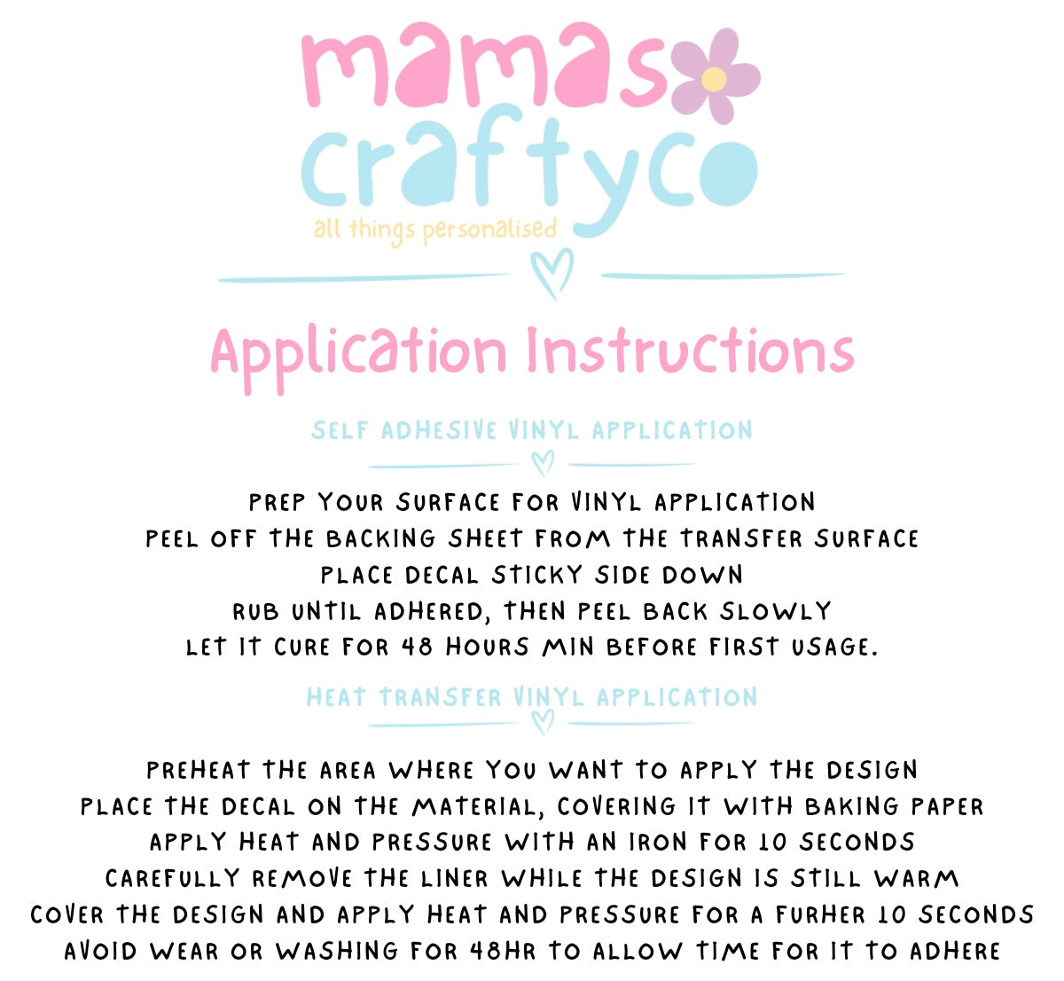 Self Adhesive Custom Label