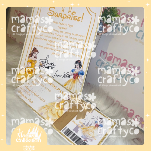 Deluxe Personalised Ticket