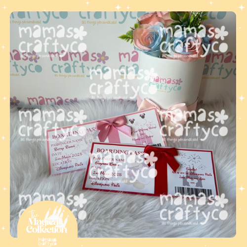 Deluxe Personalised Ticket