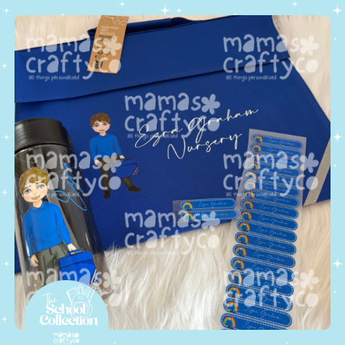Personalised Dolly School Starter Bundle
