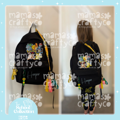 Custom Personalised Large Backpack