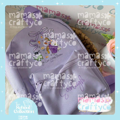 Custom Personalised Small Backpack